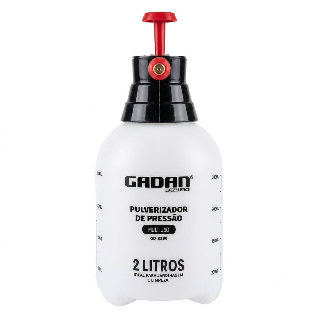 Pulverizador Manual Compressão 2L Snow Foam Borrifador Lava Rápido Multiuso
