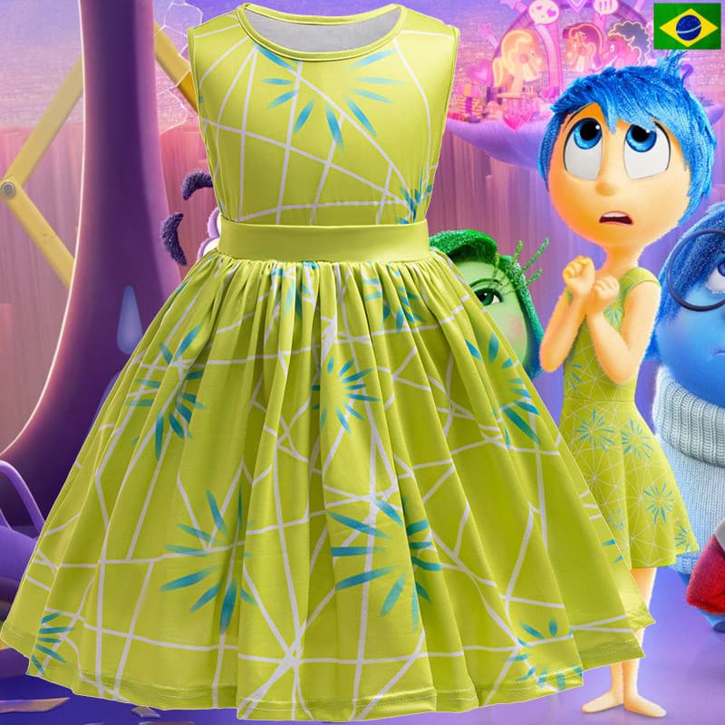 Novo Vestido Alegre e Divertido |     Estilo sem mangas para meninas |     Custo de Demonstração |     Adoráv 123