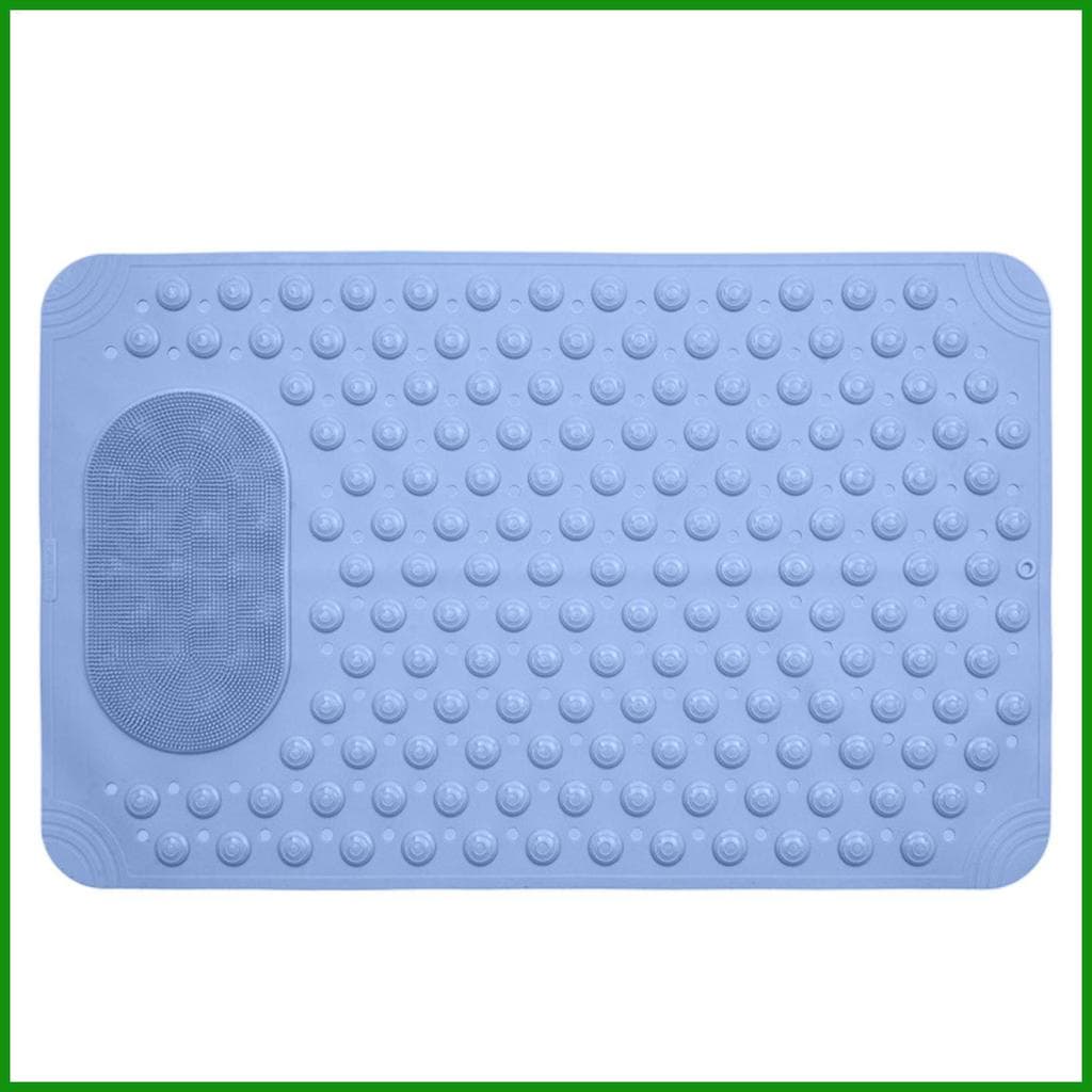 Tapete De Banheira Antiderrapante Ventosas Furos De Drenagem Forte Aderência Lavável Purificador De Chuveiro De Pé Spa t