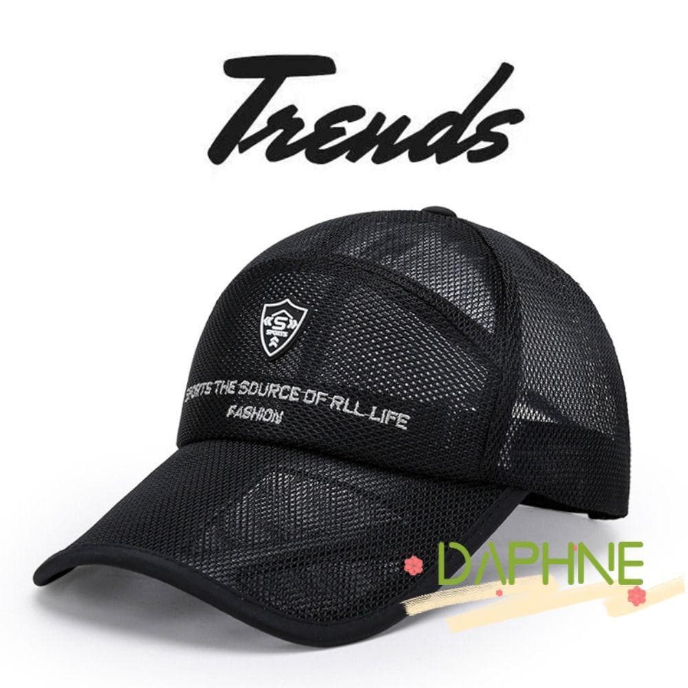 Boné De Beisebol De Verão DAPHNE , Bonés De Proteção Solar Respiráveis Ajustáveis , Chapéus Snapback De Secagem Rápida