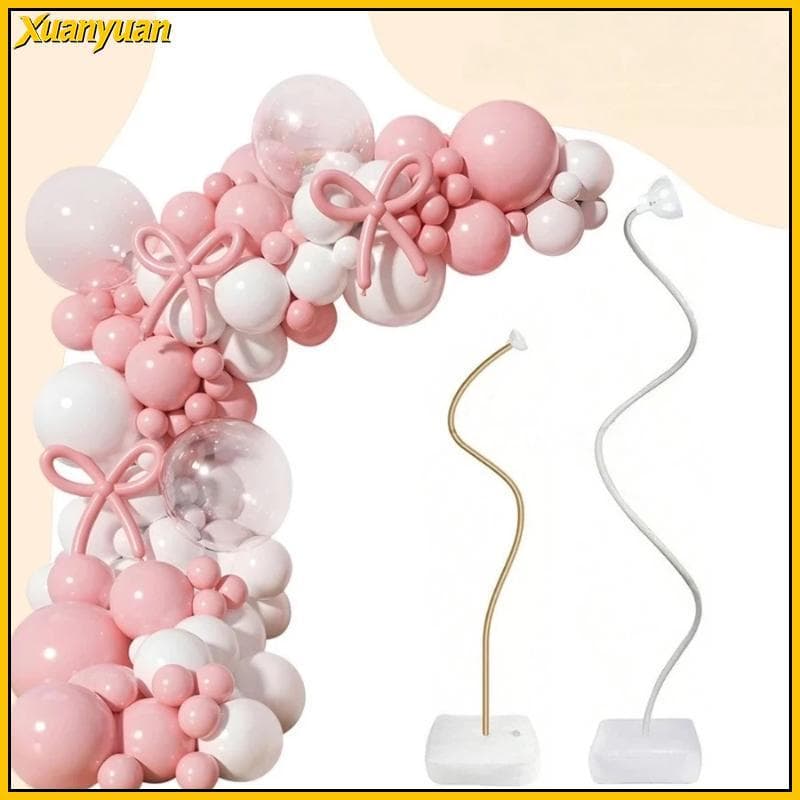 XYuan Suporte De Balão Ajustável , 1.5/2.5M , Kit De Arco De Dobra Livre Para Decoração De Eventos De Aniversário BR