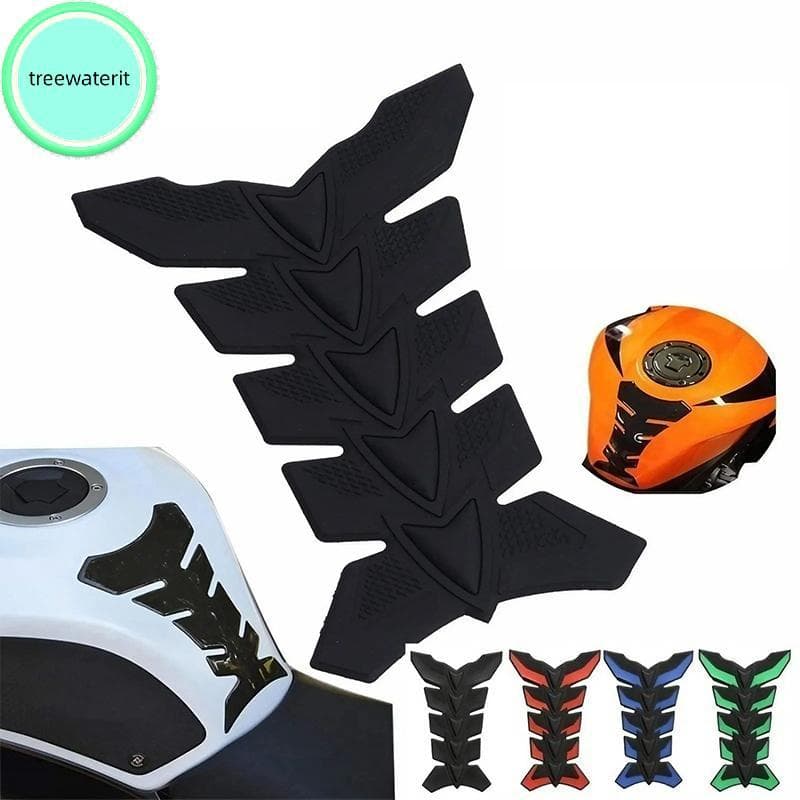 treewaterit Motocicleta Tanque De Óleo Stiers Estilo Do Carro 3D Fibra De Carbono Almofada Da Tankpad Protetor Stier Oss