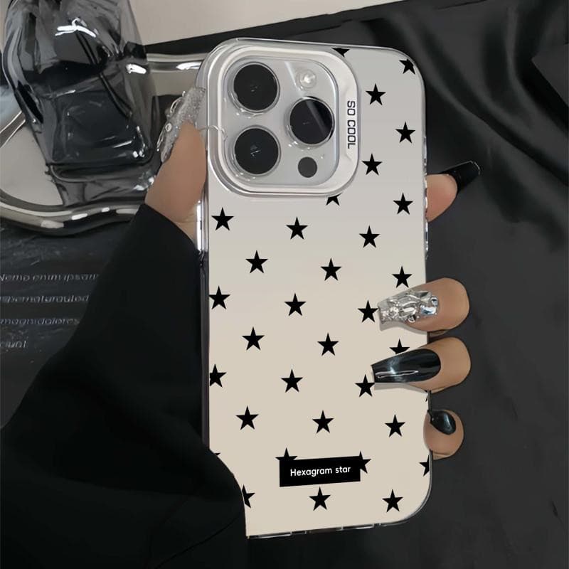 Capa de proteção completa para celular, feita de acrílico, compatível com iPhone 17 16 15 14 13 12 11 Plus Pro Max Air