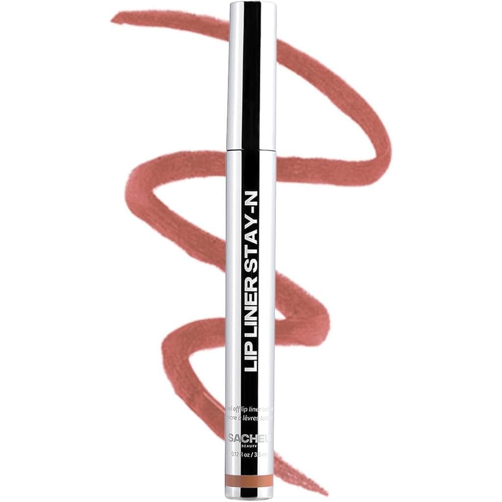 Sacheu Lip Liner STAY-N Peel Off Lip Stain — Tintura Labial de Longa Duração e à Prova d'Água com Ácido Hialurônico e Vi