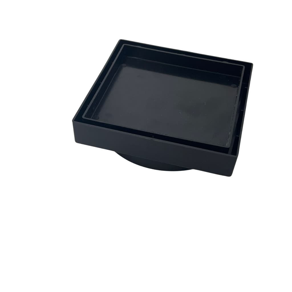 RALO INVISÍVEL OCULTO 15X15cm EM 4 CORES ABS PRETO PARA PISO