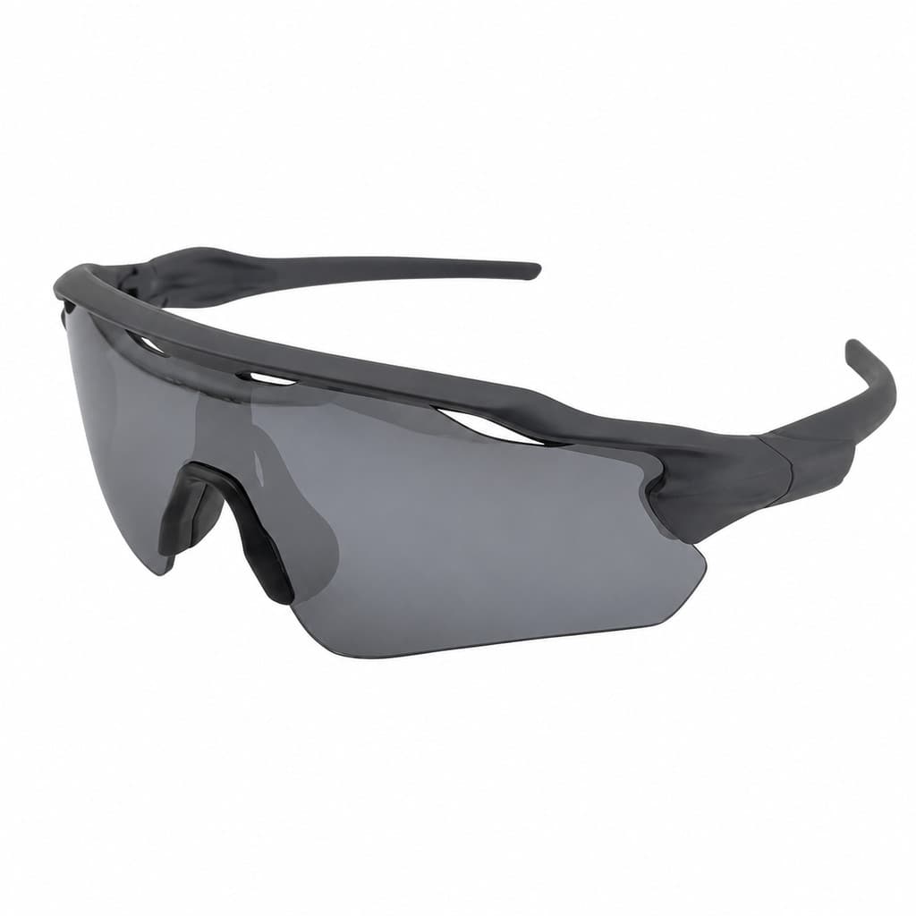 Óculos Esportivo UV400 Ciclista  Lente Cinza Grafite