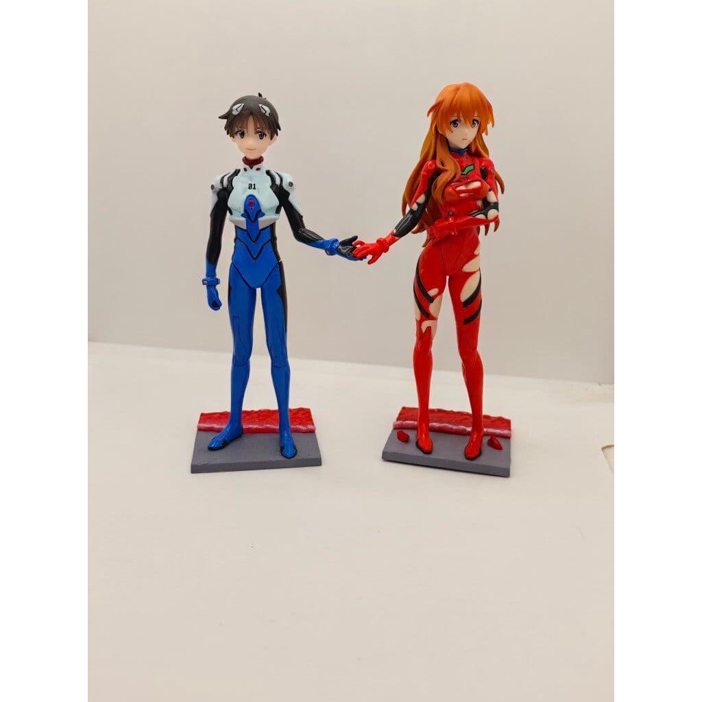 2026 Novo produto Produtos a granel genuínos Gasha Retratos EVA Evangelion Asuka Ikari Shinji260807