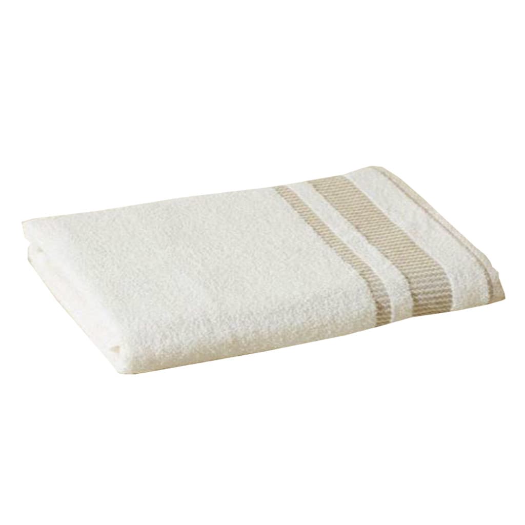 Toalha Avulsa Banho KazzaVip Felpuda 100% Algodão Princess 72cm x 140m Branco
