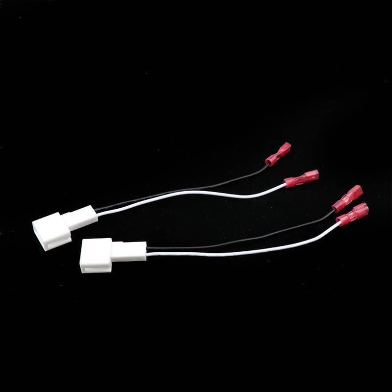 [WHRUI] 1 Par De Adaptador De Chicote De Fios Para Alto-Falante Com Tweeter Carro Conector