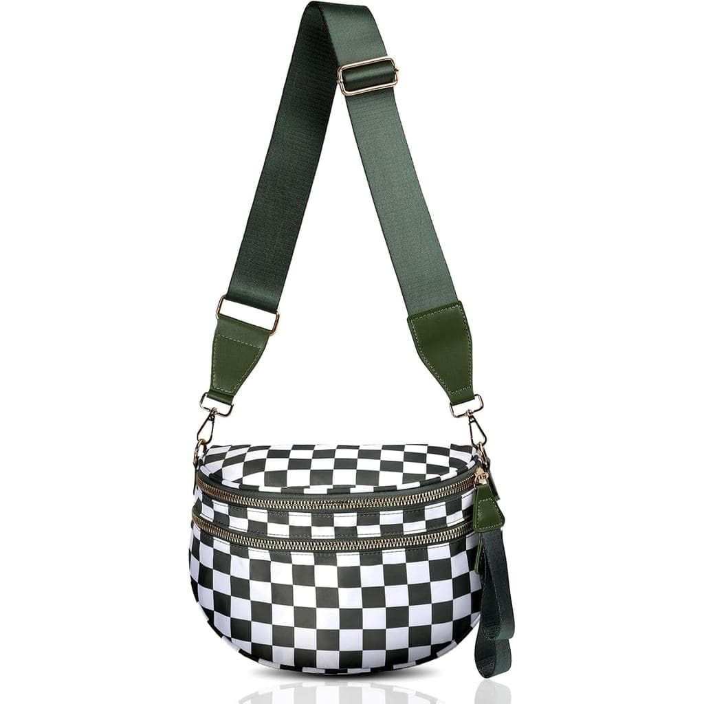 Bolsa Transversal para Mulher, Bolsa Transversal de Nylon, Bolsa de Cintura, Bolsas de Mão