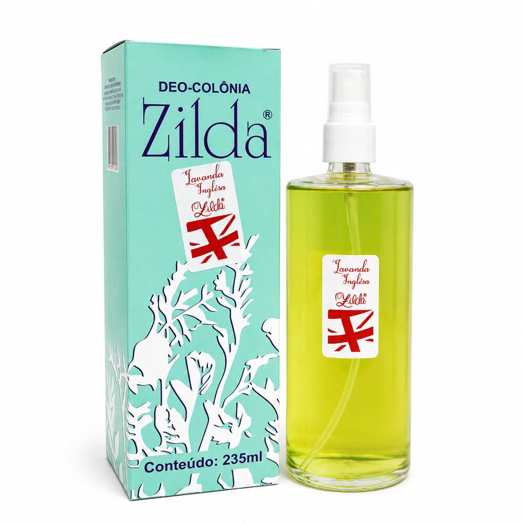 Deo Colônia Lavanda Inglesa Zilda 235ml