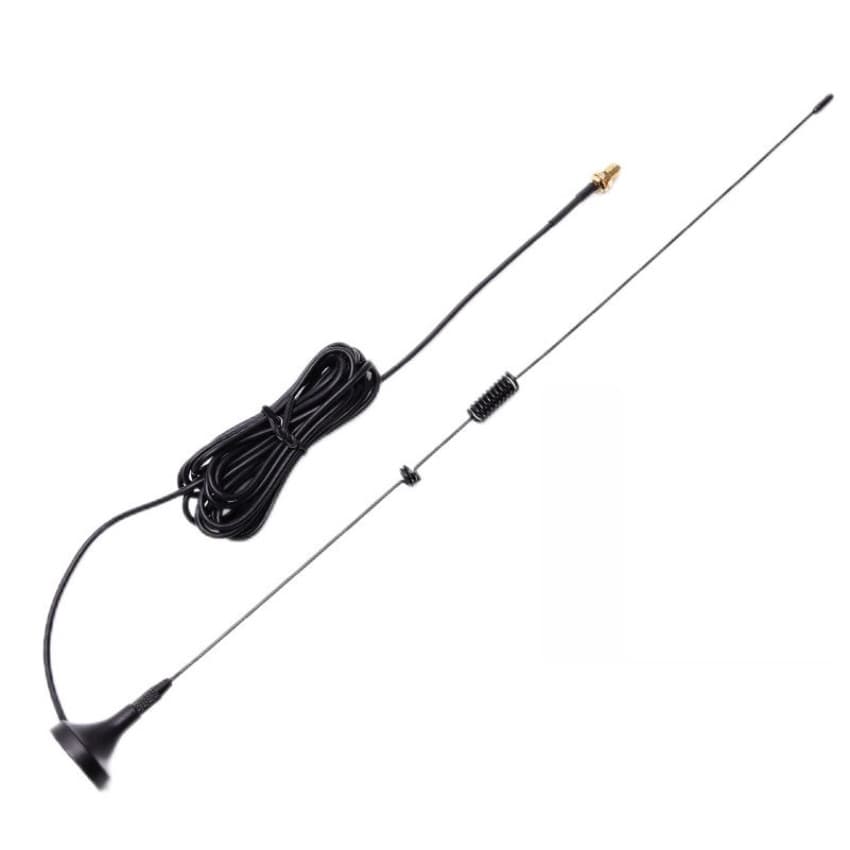 Antena Externa Base Magnética para Carro VHF/UHF Triband