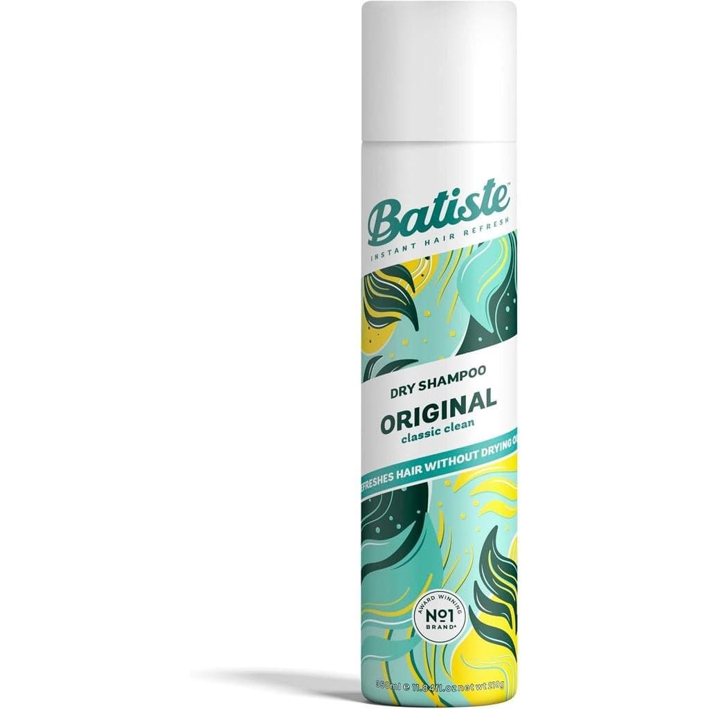 Batiste Dry Shampoo Original 350ml , Fragrância Fresca E Limpa , Spray Sem Enxágue Para Refrescar O Cabelo Entre Lavagen