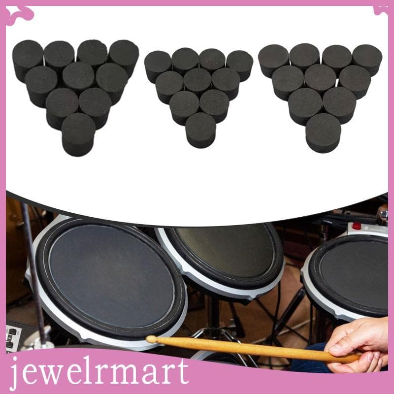 [Jewelrmart] 10 Peças De Bateria Eletrônica , Acessórios Para Instrumentos De Percussão , Gatilho Eletrônico Com Suporte
