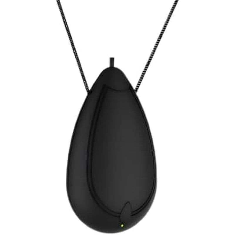 Purificador De Ar Portátil , Colar Pessoal Recarregável , Preto | Mini Ionizador , Elimina Pólen , oke , Poeira , Viagen