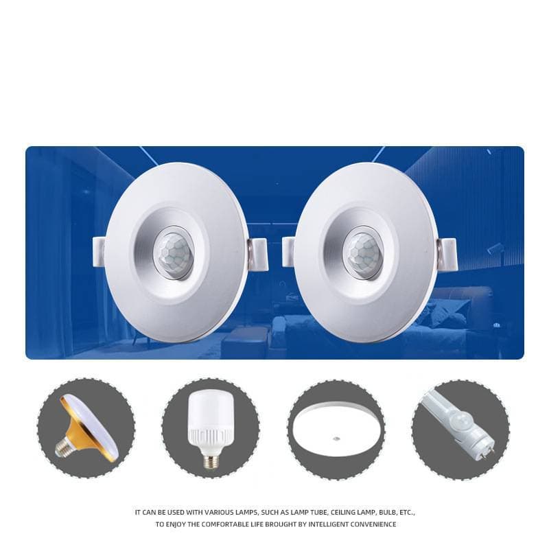Jin Infravermelho PIR Sensor De Movimento Interruptor De Controle De Luz Sensores Do Corpo Humano Ligar/Desligar Automát