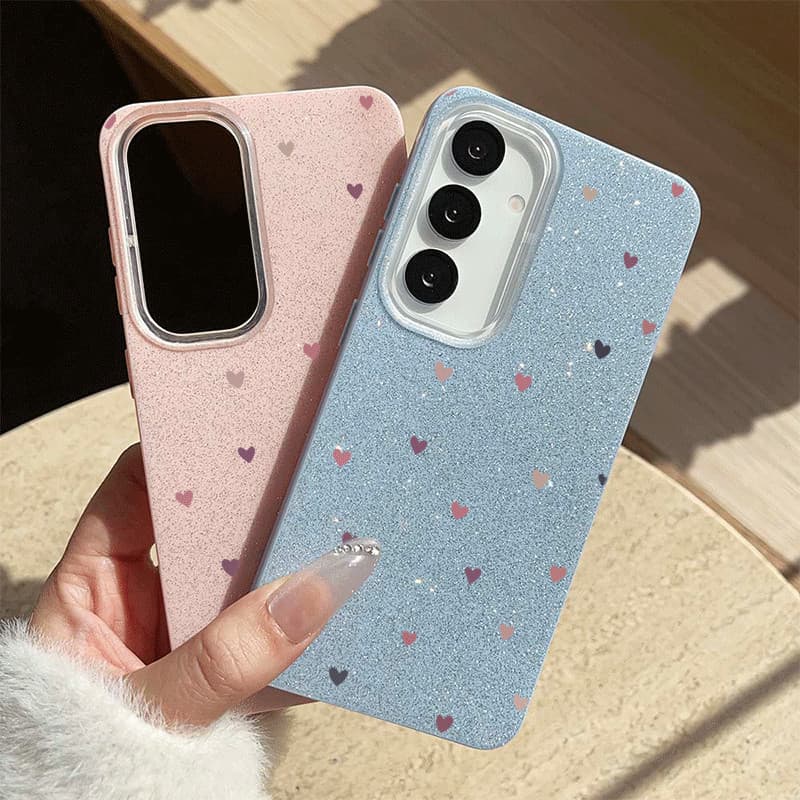 Coração Colorido Capa Capinha Para Samsung S20 S23 S22 S21 S24 M34 5G FE Ultra A