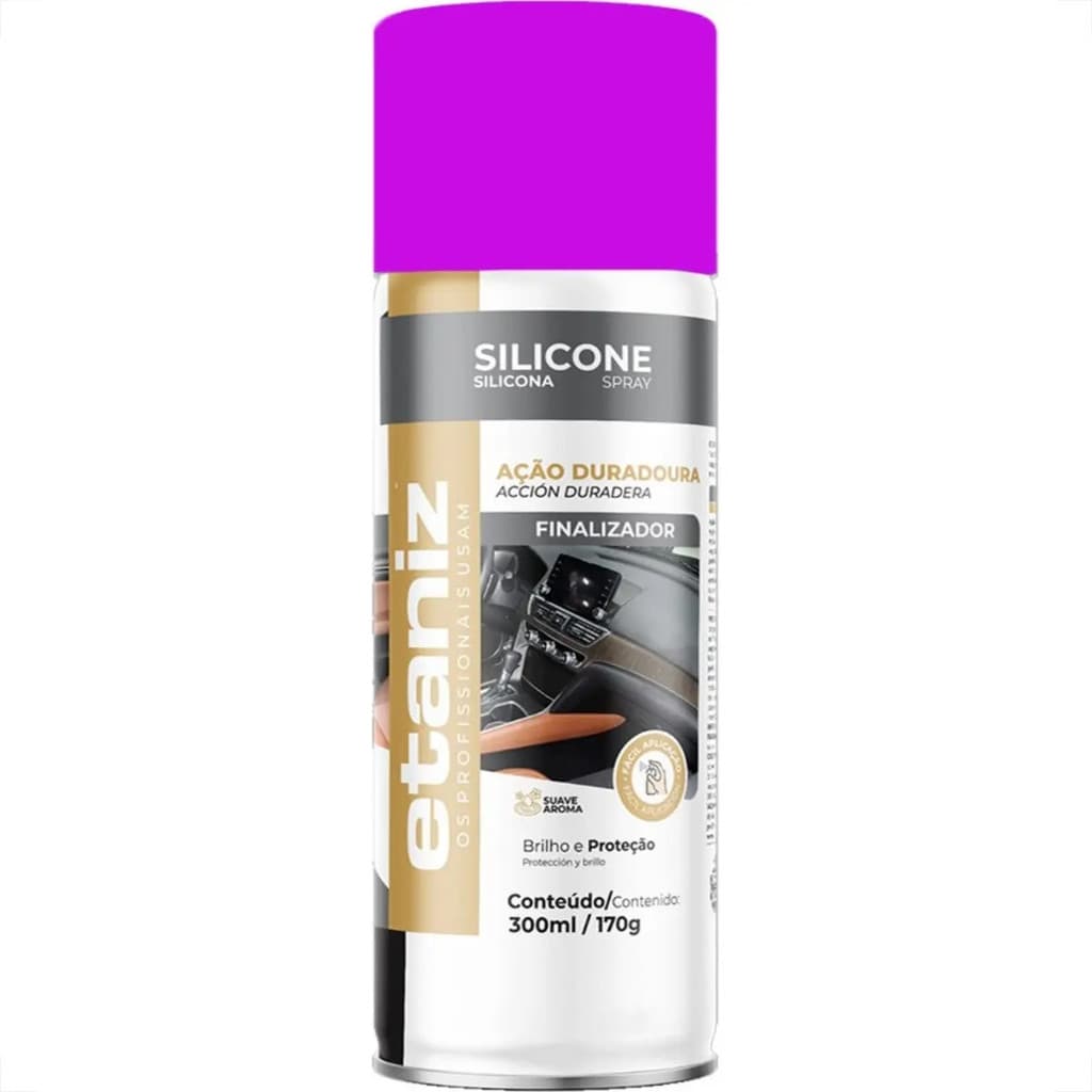 Silicone Spray Etaniz Lavanda 300ml/170g