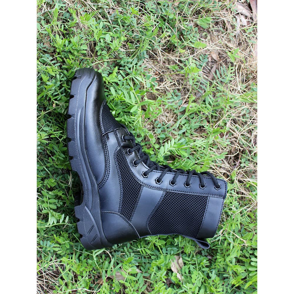 Botas de treinamento de combate de verão Botas de combate masculinas Botas gerais respiráveis Botas masculinas Botas de