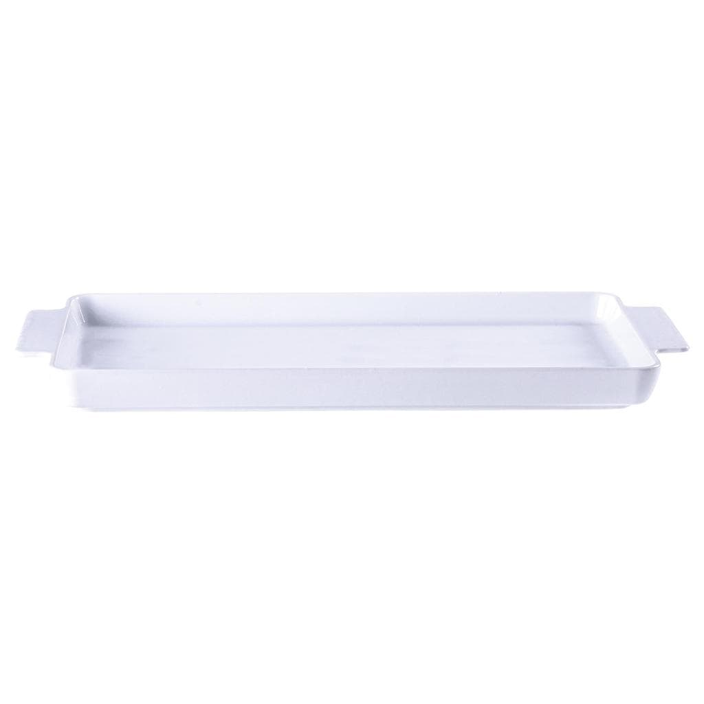 Travessa Retangular Tramontina Maria Augusta 28cm X 15cm, Em Porcelana - 96010/074