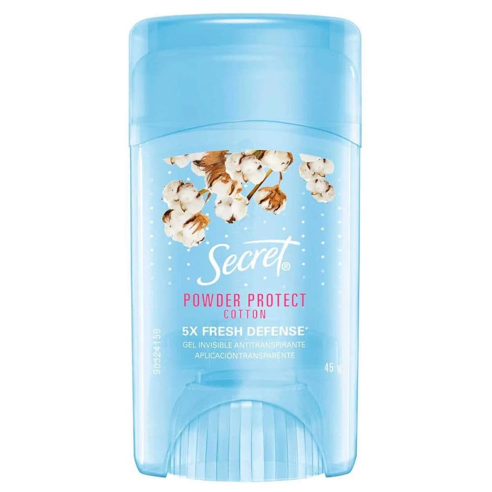 Desodorante Gel Stick Powder Protect Cotton 48h Secret 45g