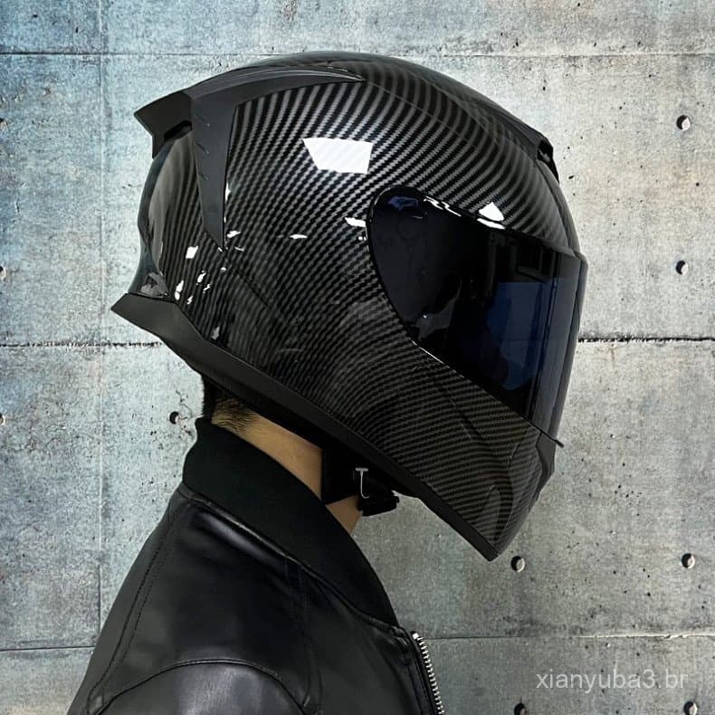 capacete de motocicleta com lente dupla MVO2