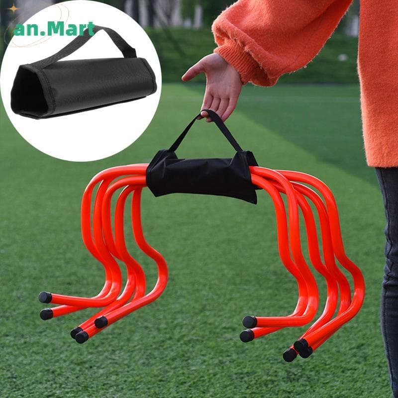 JTN Equipamento De Treinamento Transportadora Acessórios Obstáculos Armazenamento De Futebol Obstáculo Transportar Agili