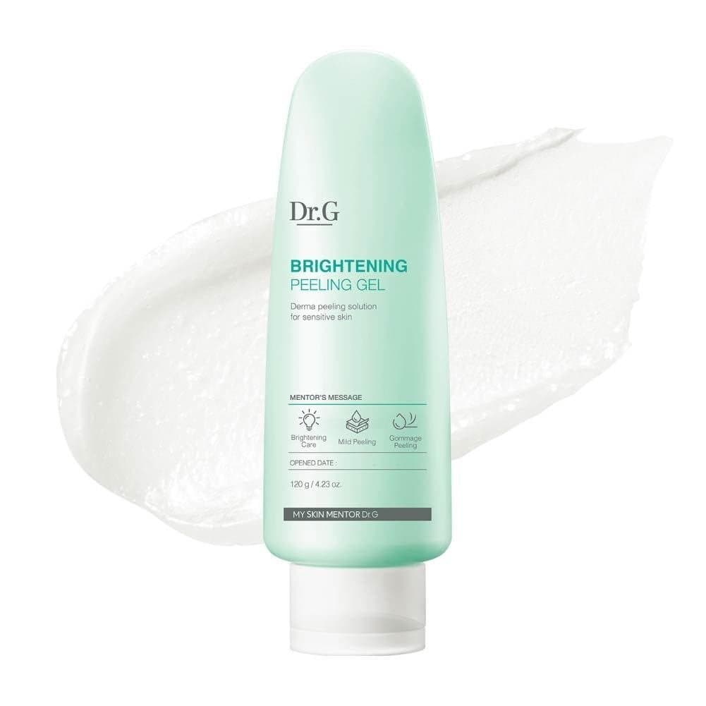 Gel Esfoliante Iluminador Dr.G, produto de cuidados com a pele coreano, 4,23 onças fluidas WBTP