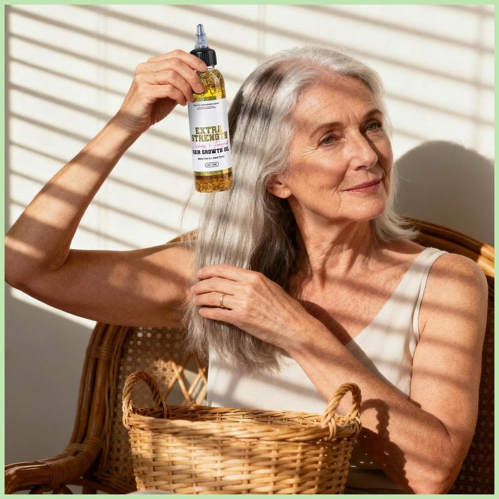 Óleo Para Crescimento Do Cabelo , Espessante Couro Cabeludo , Solução Não Gordurosa Viagens Em Casa , Salão Diário , Chu