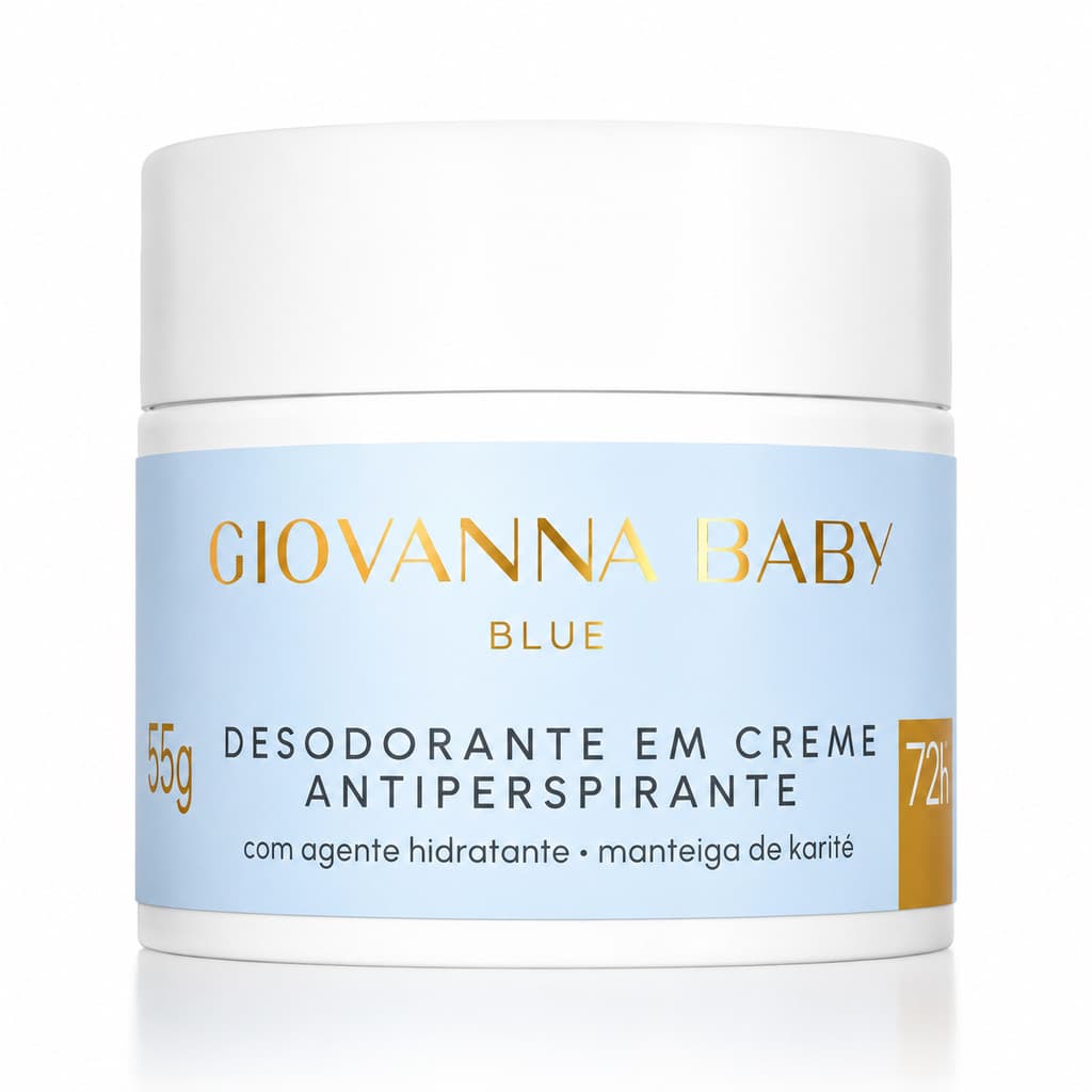 Creme Desodorante Antitranspirante Giovanna Baby Blue 55g