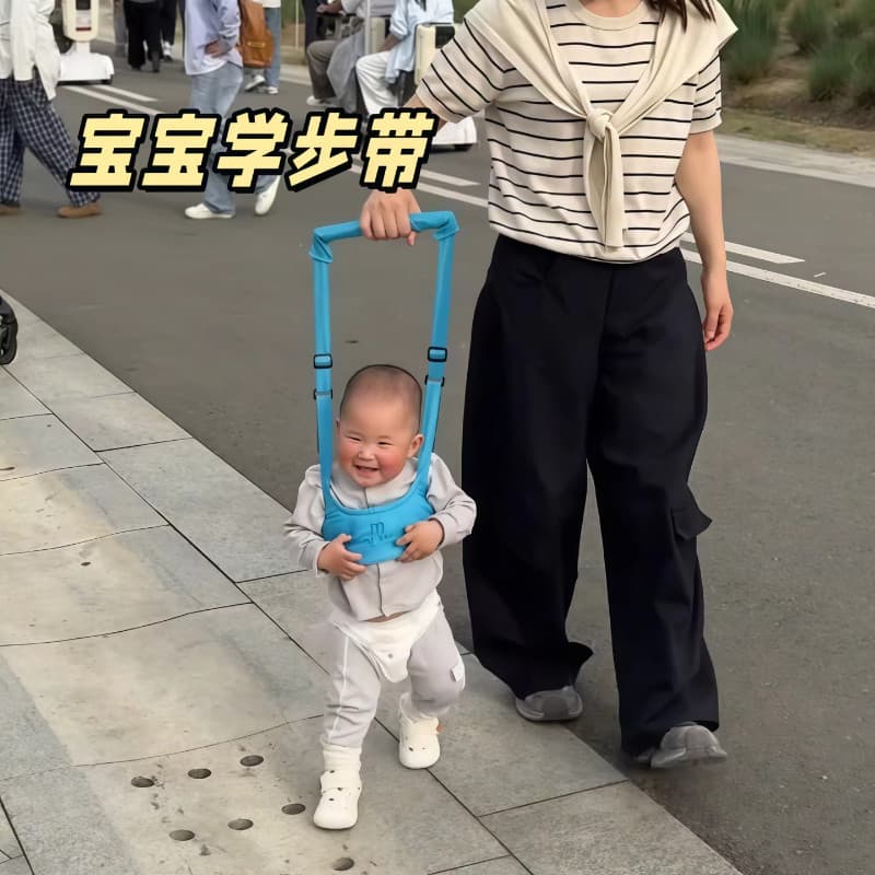Cinto infantil aprender a andar corda de tração portátil cinto de caminhada do bebê suporte de cintura cinto auxiliar re