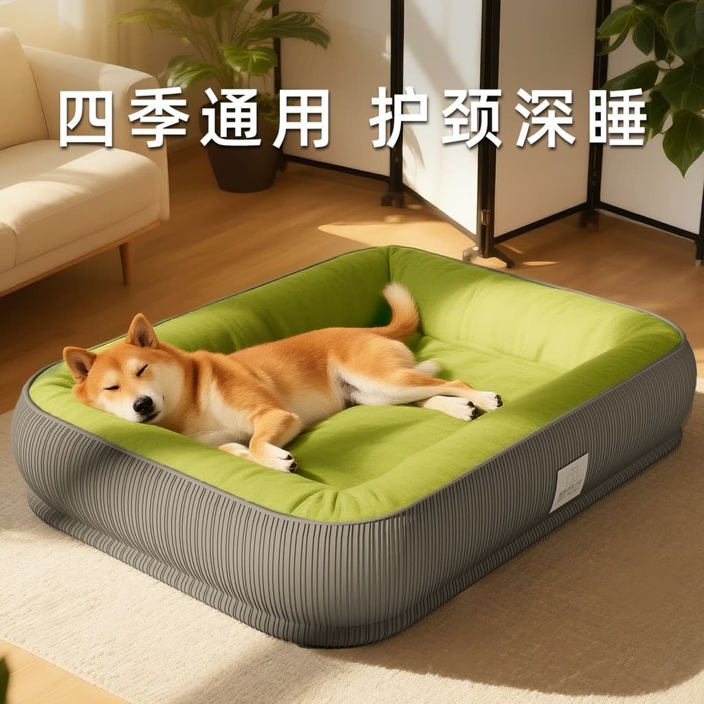 Canil quatro estações Universal removível lavável pequeno médio grande cão Pet esteira Extra grosso dormir cama do cão s