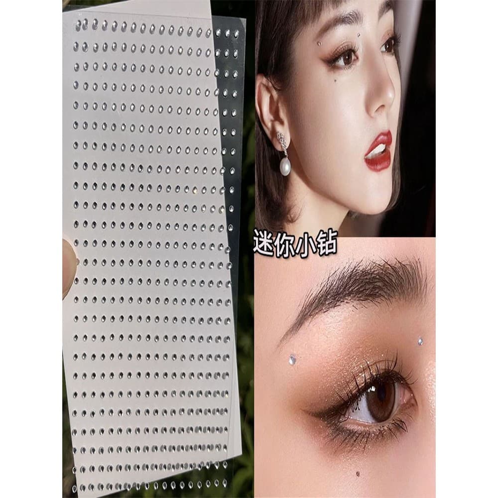 Vara diamante rosto maquiagem vara rosto diamante palco acessórios de maquiagem maquiagem para os olhos diamante brilhan