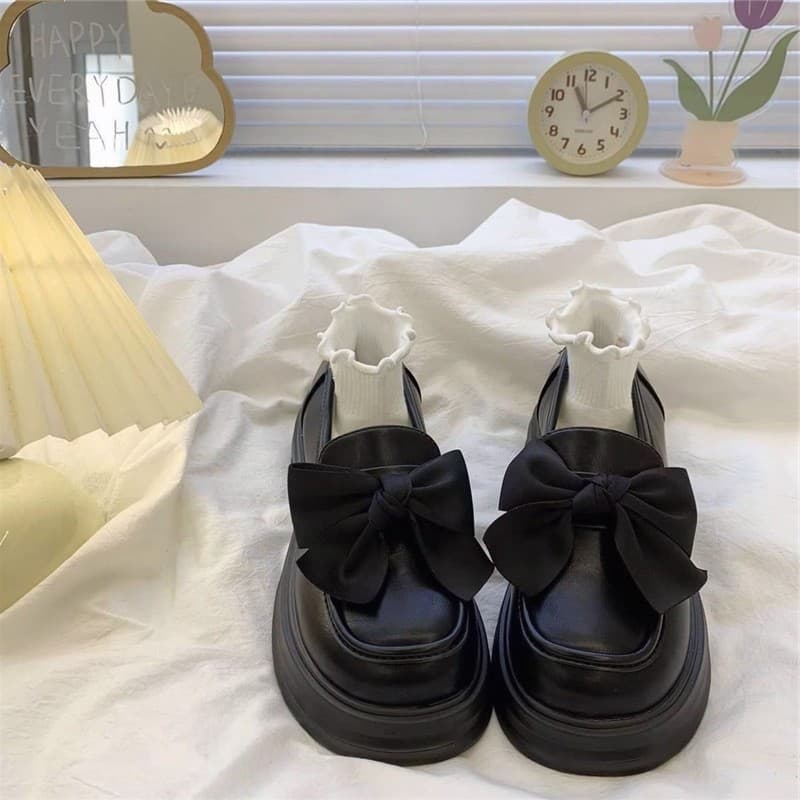 Princesa estilo preto borla verão JK sola macia desempenho 2026 sapatos escolares Lolita sapatos mocassins femininos