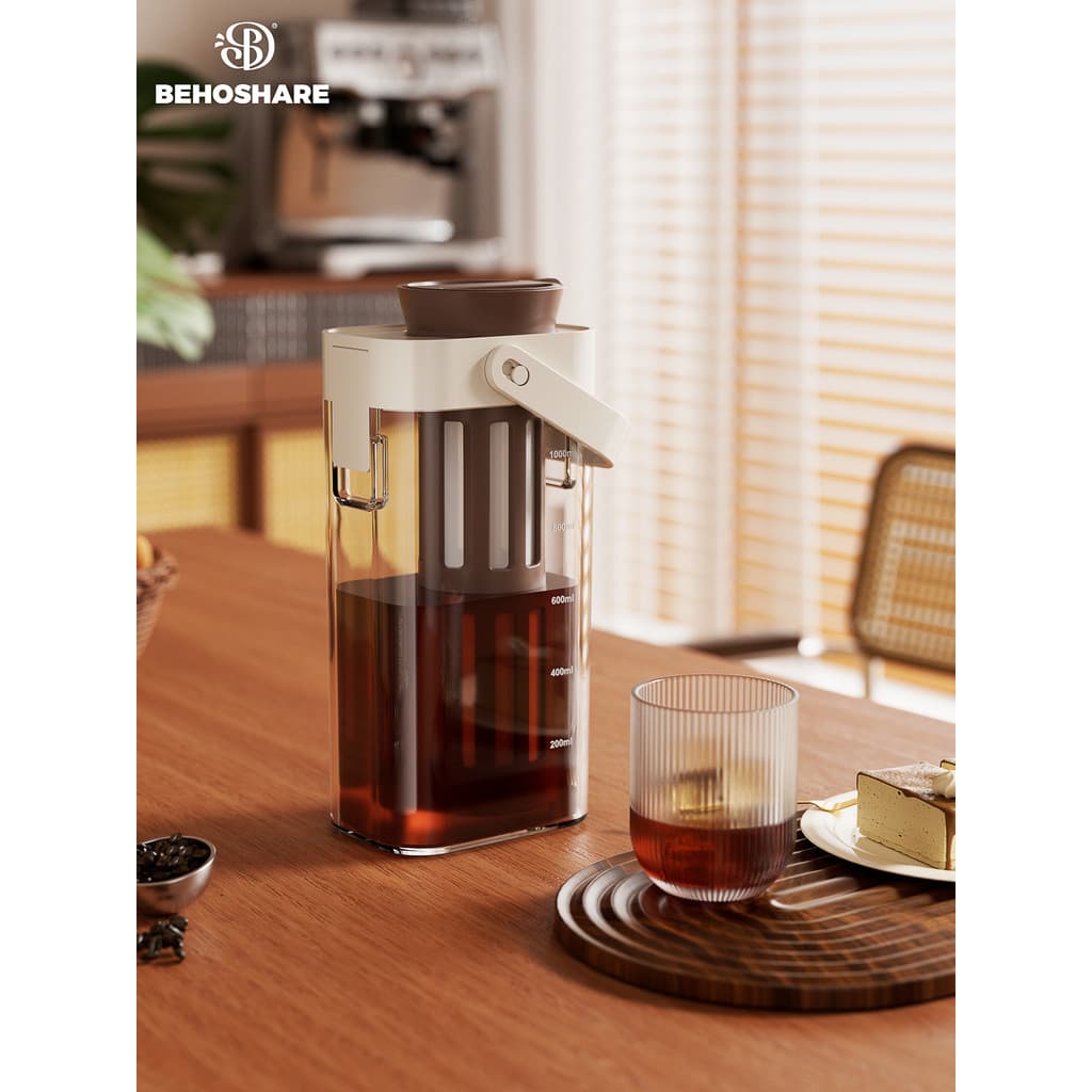 Binxiang Pote de café doméstico para fermentação fria, xícara de café para fermentação gelada, garrafa de fermentação fr