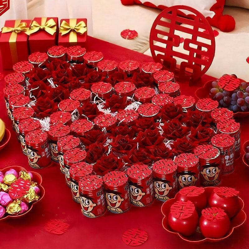 Wangzai amor ornamentos modelo casamento Desktop mesa de centro decoração conjunto noivado sala estar atmosfera Layout f