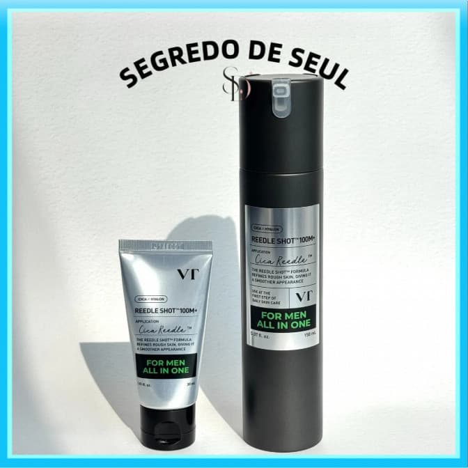 VT COSMETICS Reedle Shot Para Homens Tudo Em Um 100ml +/30ml , 150ml