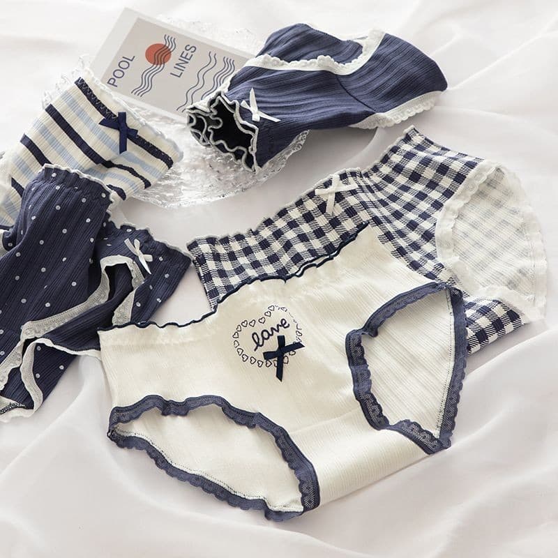 Roupa interior infantil de algodão puro meninas classe a bebê meninas triângulo médio grande crianças Shorts não clipe b