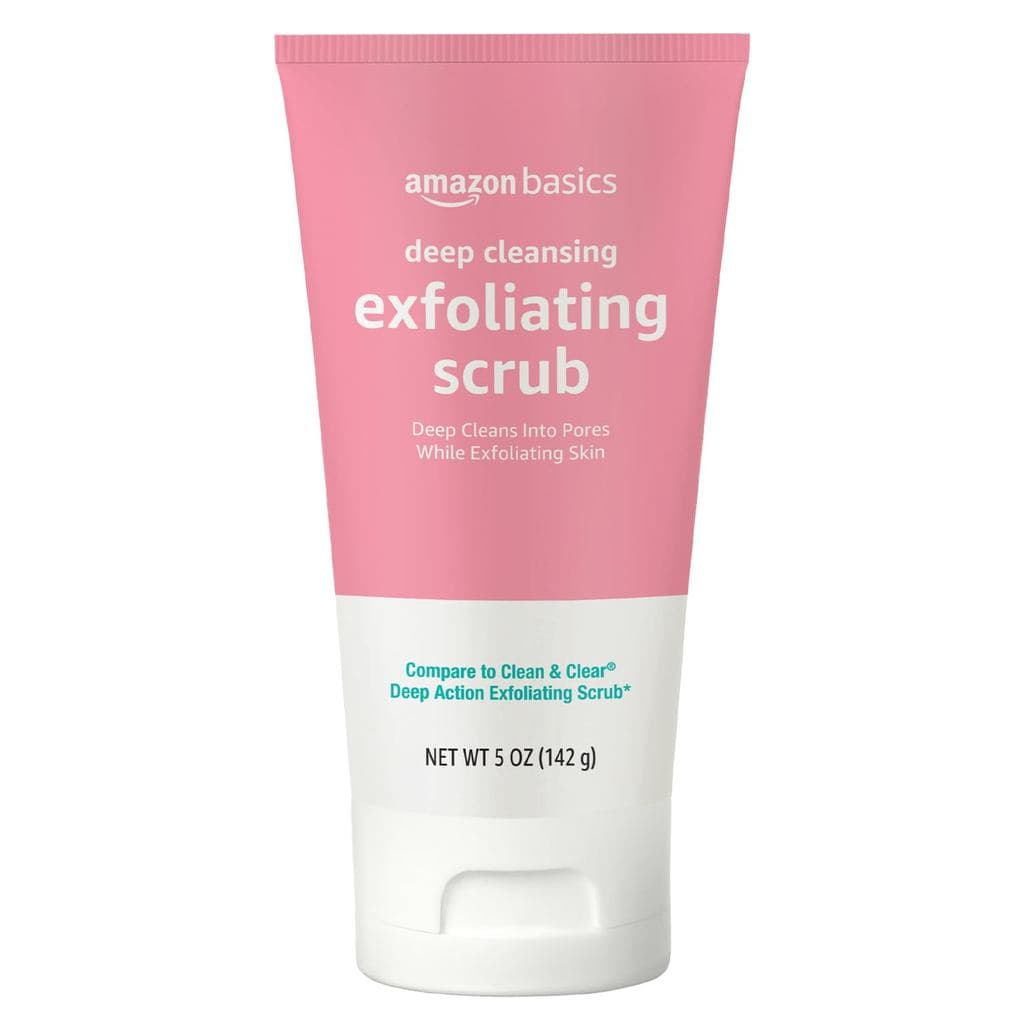 Esfoliante de Profunda Basics, Sem Óleo, Sem Parabenos, Limpador Facial Suave, 5 Onças, 1 Unidade