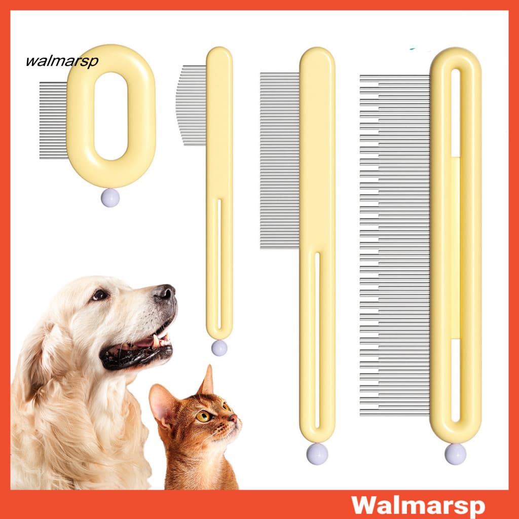 [WMP] Pente Para Cuidar De Animais De Estimação Gatos , Cães , Ferramenta De Desmatamento De Aço Inoxidável , Escova Rem