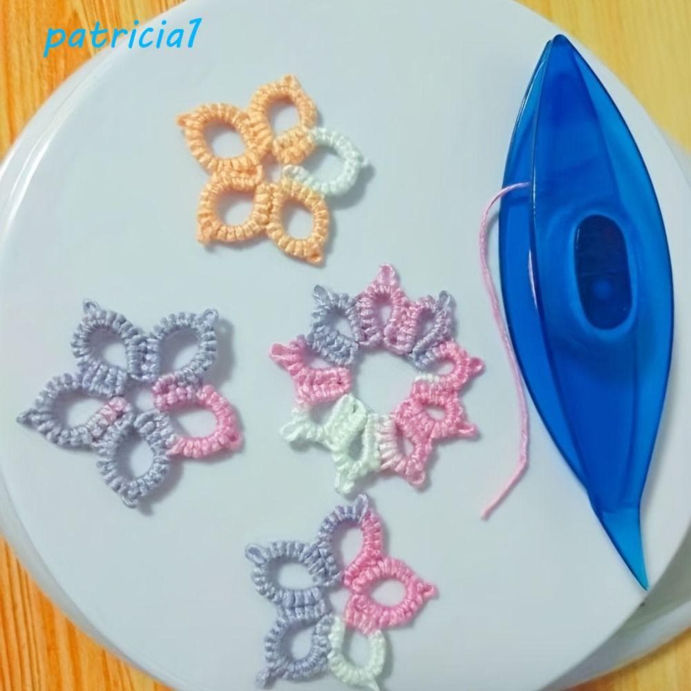 PATRICIA1 Ferramenta De Tecelagem De Lançadeira , Artesanato De Renda Manual Durável De Plástico , Grande