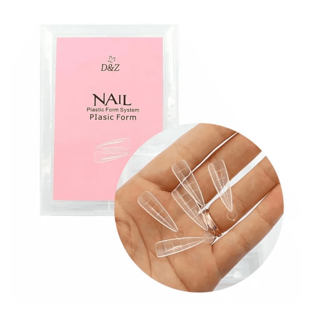 MOLDE DE UNHAS F1 STILETTO D&Z 120pcs