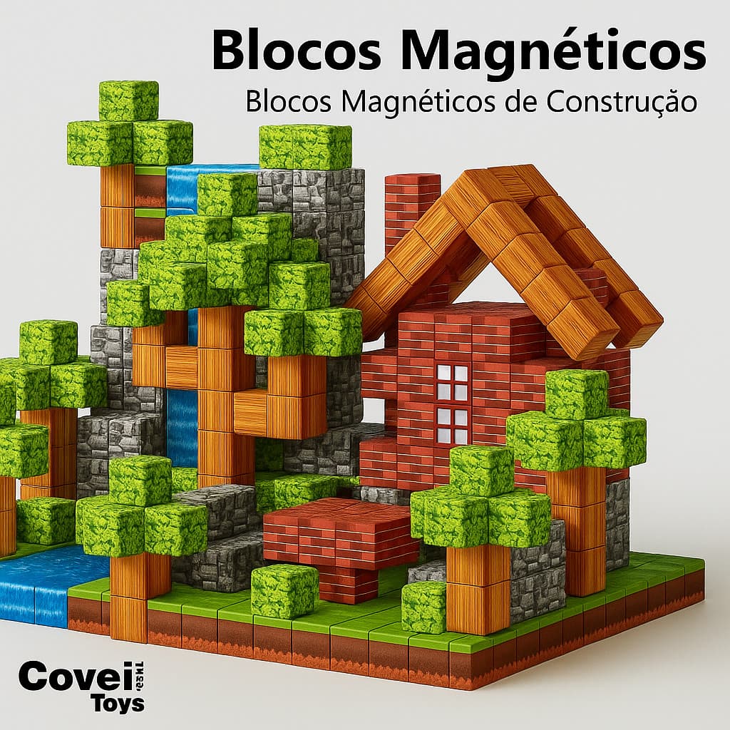 Blocos Magneticos Construção De Montar 60/96/148/192/296/384 Menino Bloco Construção