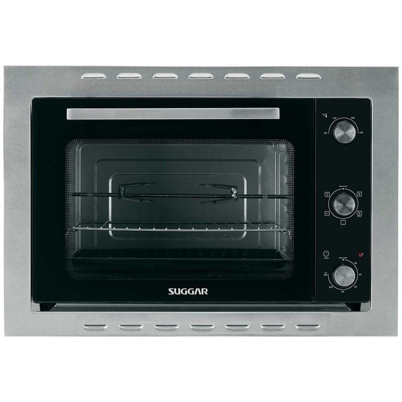 Forno Elétrico de Embutir Suggar 50L Inox Grill Espeto Giratório Timer 120min FE5001IX / FE5002IX