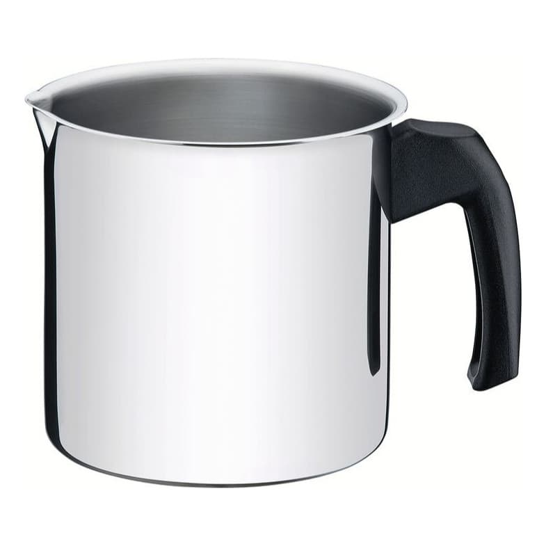Fervedor De Leite Café Caneco  De Indução Tramontina Em Aço Inox 2L Grande Vidroceramica