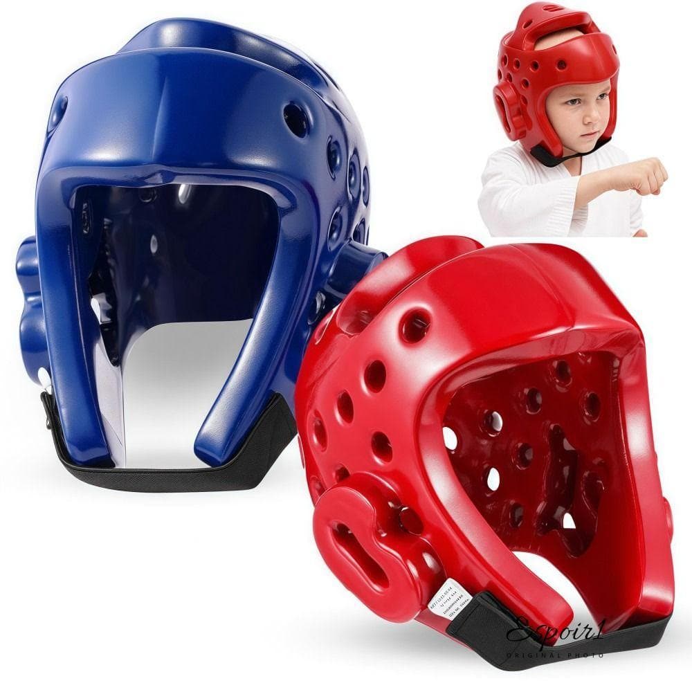 Capacete De Taekwondo Infantil ESPOIR , Luta De Artes Marciais Respiráveis Flexíveis , Protetor De Cabeça Portátil Leve