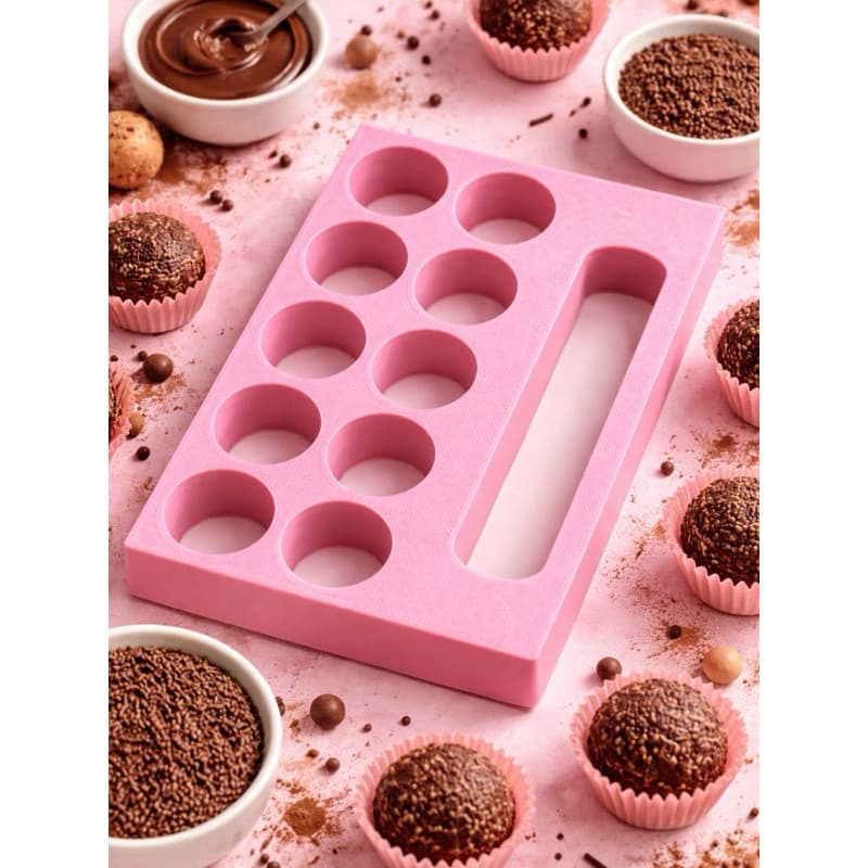 Placa Porcionadora para Brigadeiros 15g
