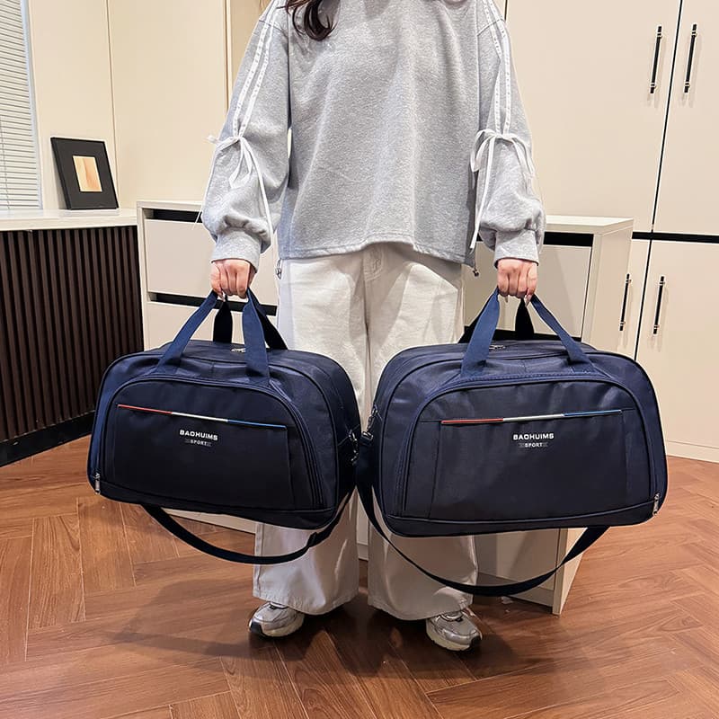 Bolsa de bagagem à prova d'água para viagem, grande capacidade, longa curta distância, leve, bolsa mensageiro, esportes,