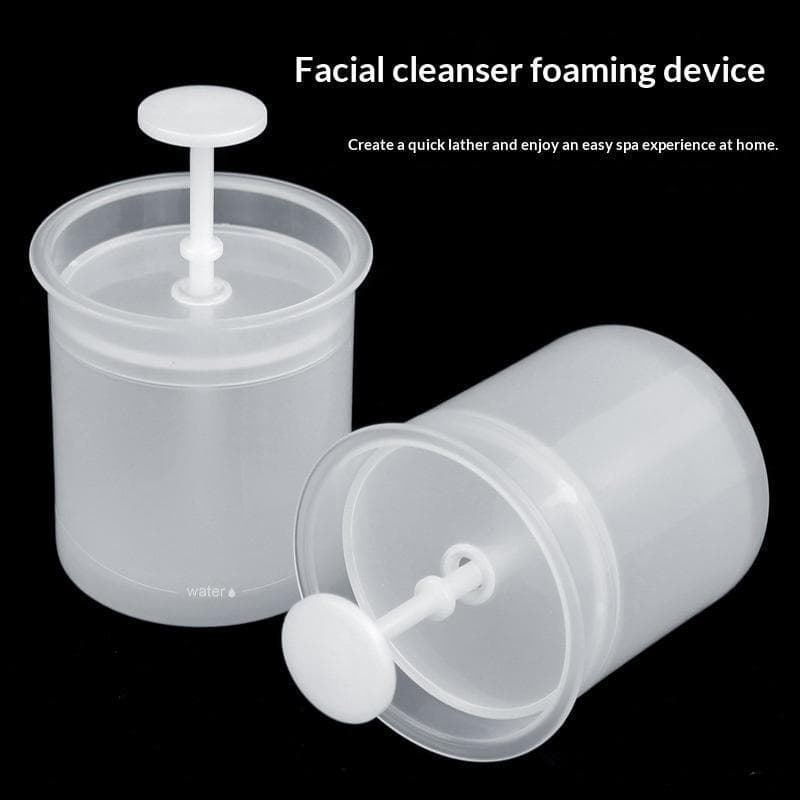 XUANY Ferramenta De Limpeza Facial , Fabricante De Espuma , Gerador De Bolhas De Plástico Portátil Para Lavagem Sem Esfo