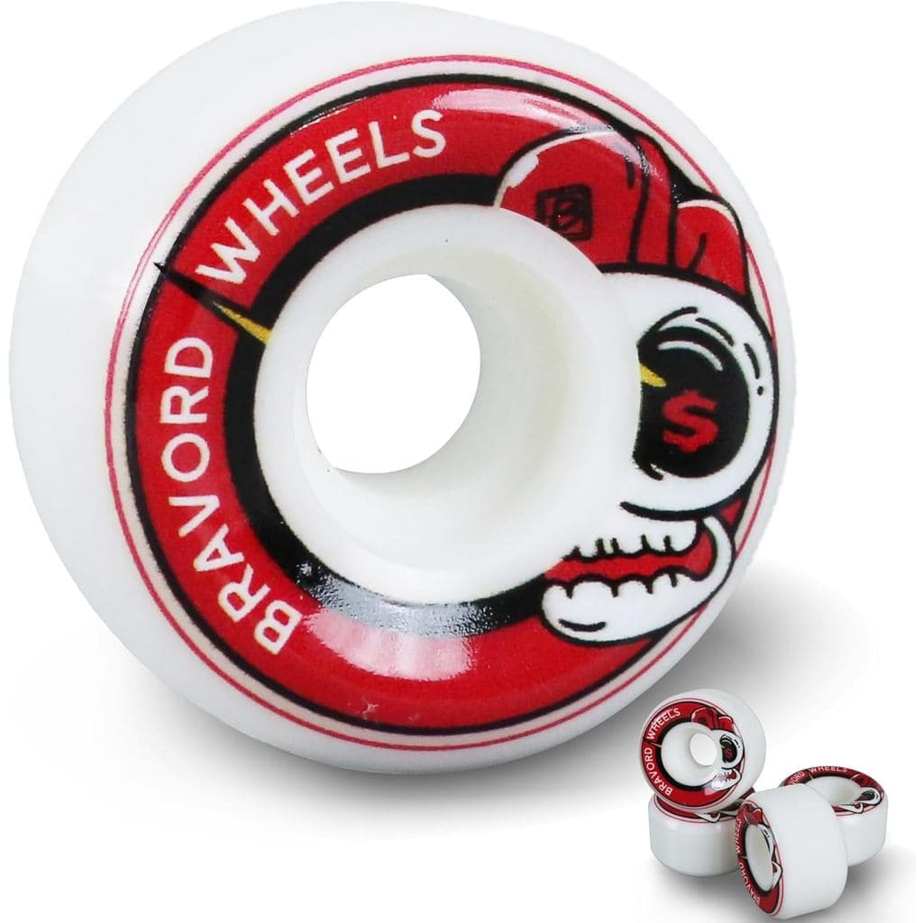 Rodas de Skate, 52mmX32mm 101A, para Skate Bowl, Tricô e Rua - Conjunto de 4